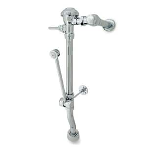 AquaVantage AV Exposed Manual Diaphragm Flush Valve -1.6 gpf, Bedpan Washer Assembly, Grab Bar, 26-1/2 in. Rough-in