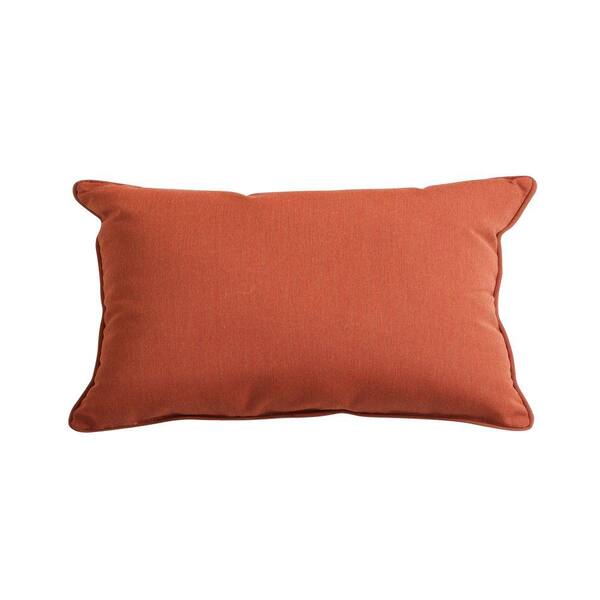 RST Brands Brick 13 in. x 20 in. Outdoor Lumbar Pillow