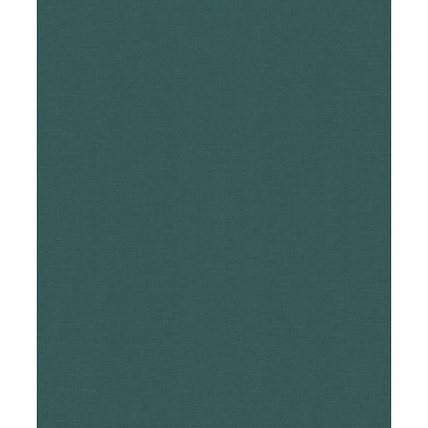Unbranded Hotel Green Plain Luster Glitter Finish Non-Pasted Non-Woven Wallpaper Roll