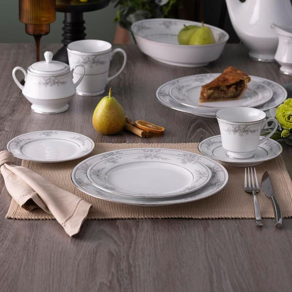 Noritake Sweet Leilani 5-Piece (White) Porcelain Place Setting