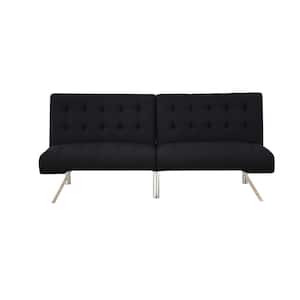 Astra II Black Linen Adjustable Sofa