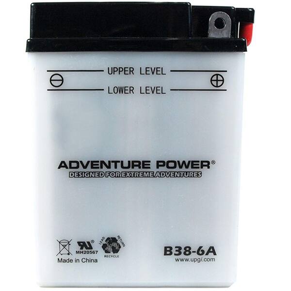 UPG Conventional Wet Pack 6-Volt 13 Ah Capacity F Terminal Battery