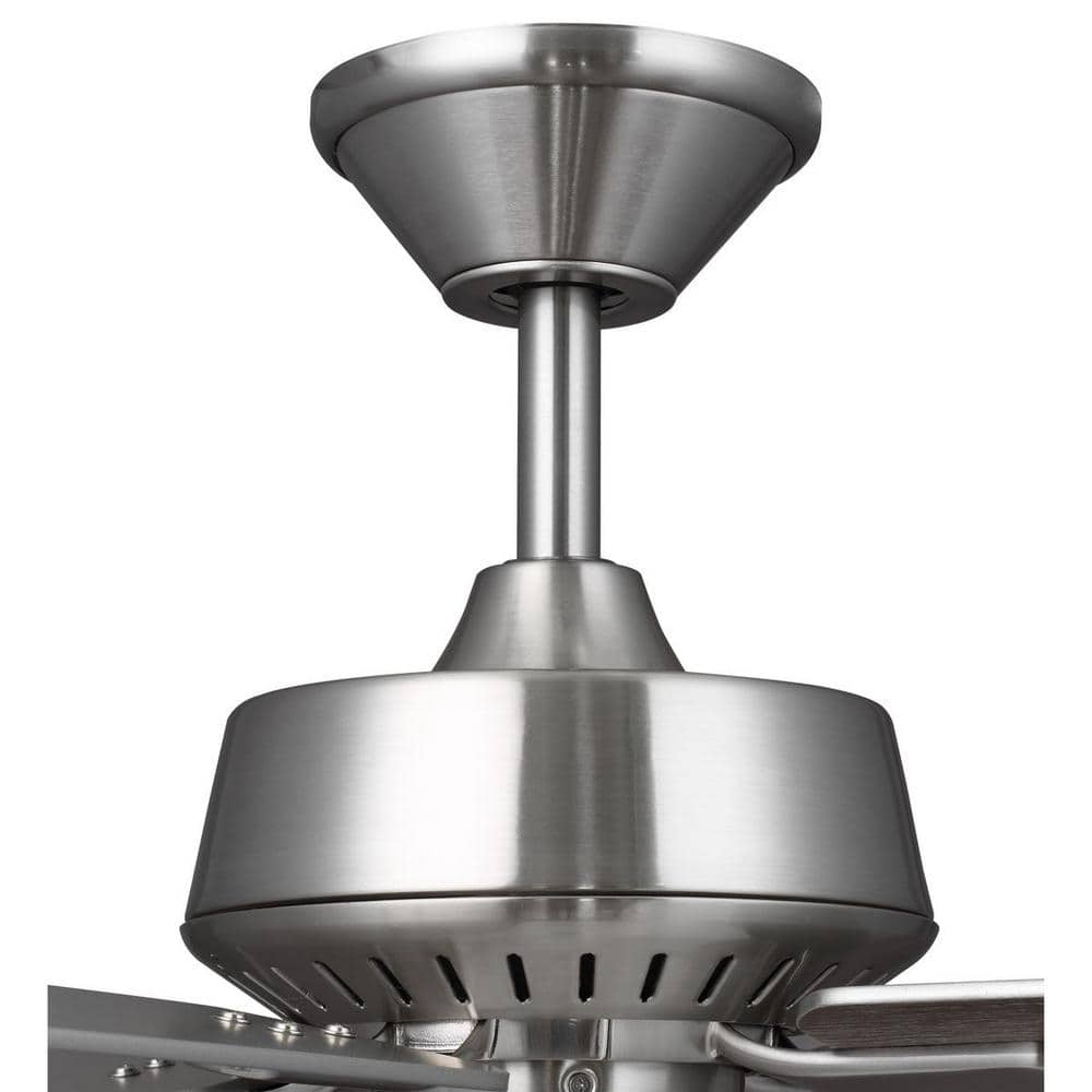Brushed Nickel 32" 4-Blade Indoor Ceiling Fan with Reversible Blades