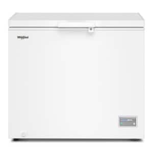 9 cu. ft. Manual Defrost Chest Freezer with 2 Storage Baskets in White Garage Ready