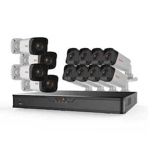 Ultra HD 16-Channel 3TB Surveillance NVR System with (12) 2 Megapixel Cameras