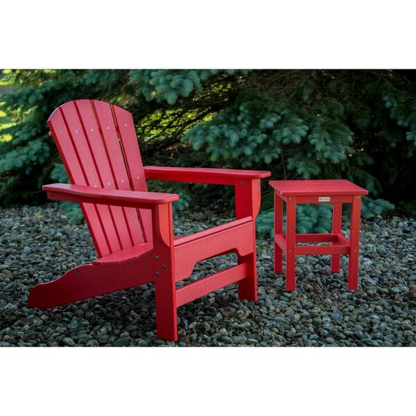 Bright colored 2025 plastic adirondack chairs