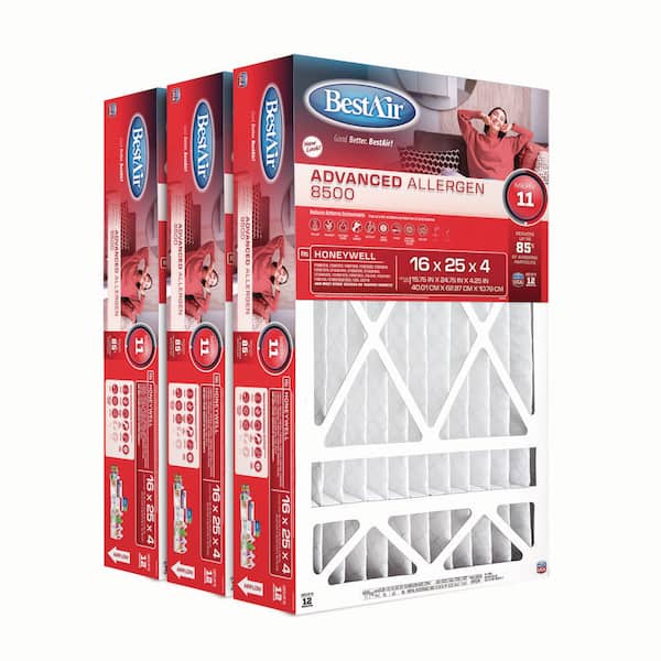 BestAir 16 in. x 25 in. x 4 in. Honeywell FPR 7 Air Cleaner Filter