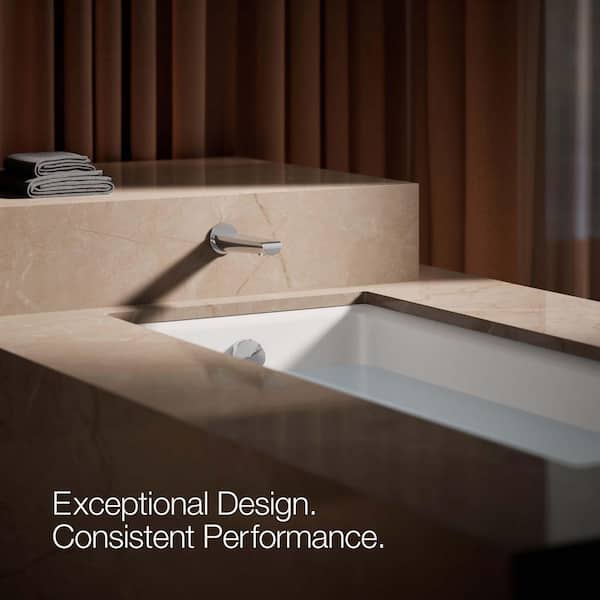 KOHLER Avid Wall-Mount Bath Spout in Polished Chrome