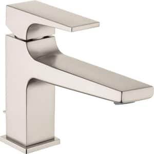 Metropol Single Hole Single-Handle Bathroom Faucet in Brushed Nickel