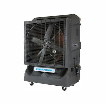 Cyclone 160 8000 CFM 1-Speed Portable Evaporative Cooler for 2100 sq. ft.