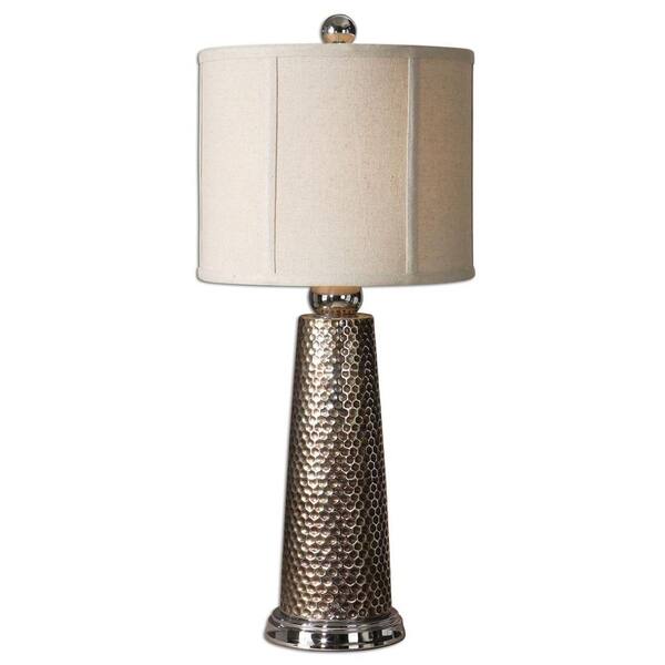 Global Direct 27.5 in. Nickel Accent Lamp