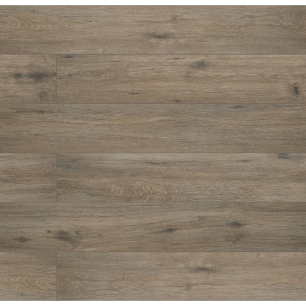 Take Home Tile Sample-Edwards Oak 2 cm. x 4 in. x 4 in. Porcelain Wood Look Paver Tile