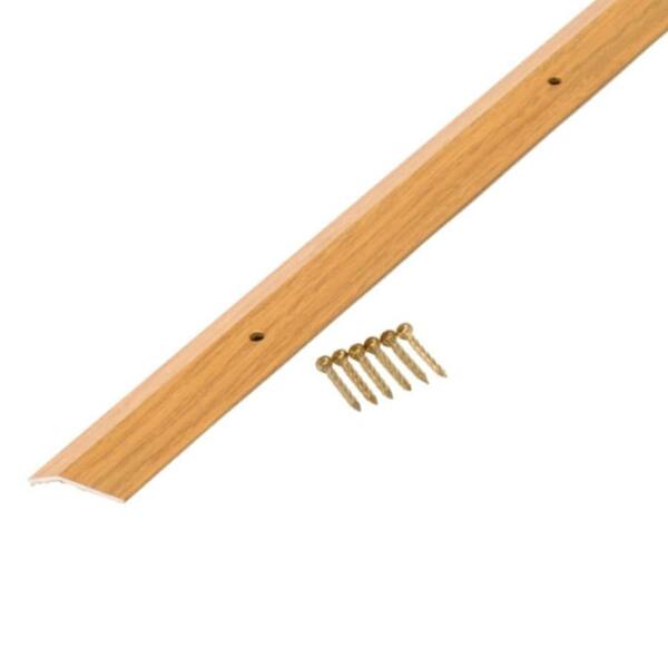 TrafficMaster MetalDecor Oak 13/8 in. x 36 in. Carpet Trim with Screw Nails 40120 The Home Depot