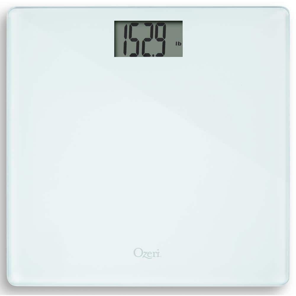 Digital Bathroom Scale for Body Weight, Accurate Weighing Scale Max Cap.  400 lbs