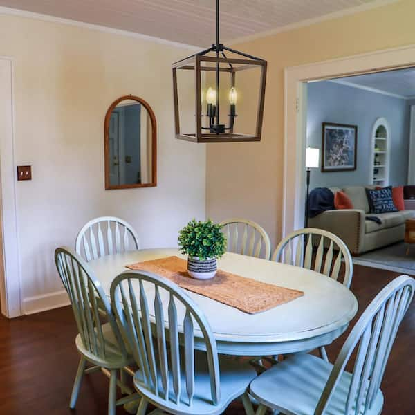 Hastings Home Traditional Brown Wood Bamboo Pantry in the Dining