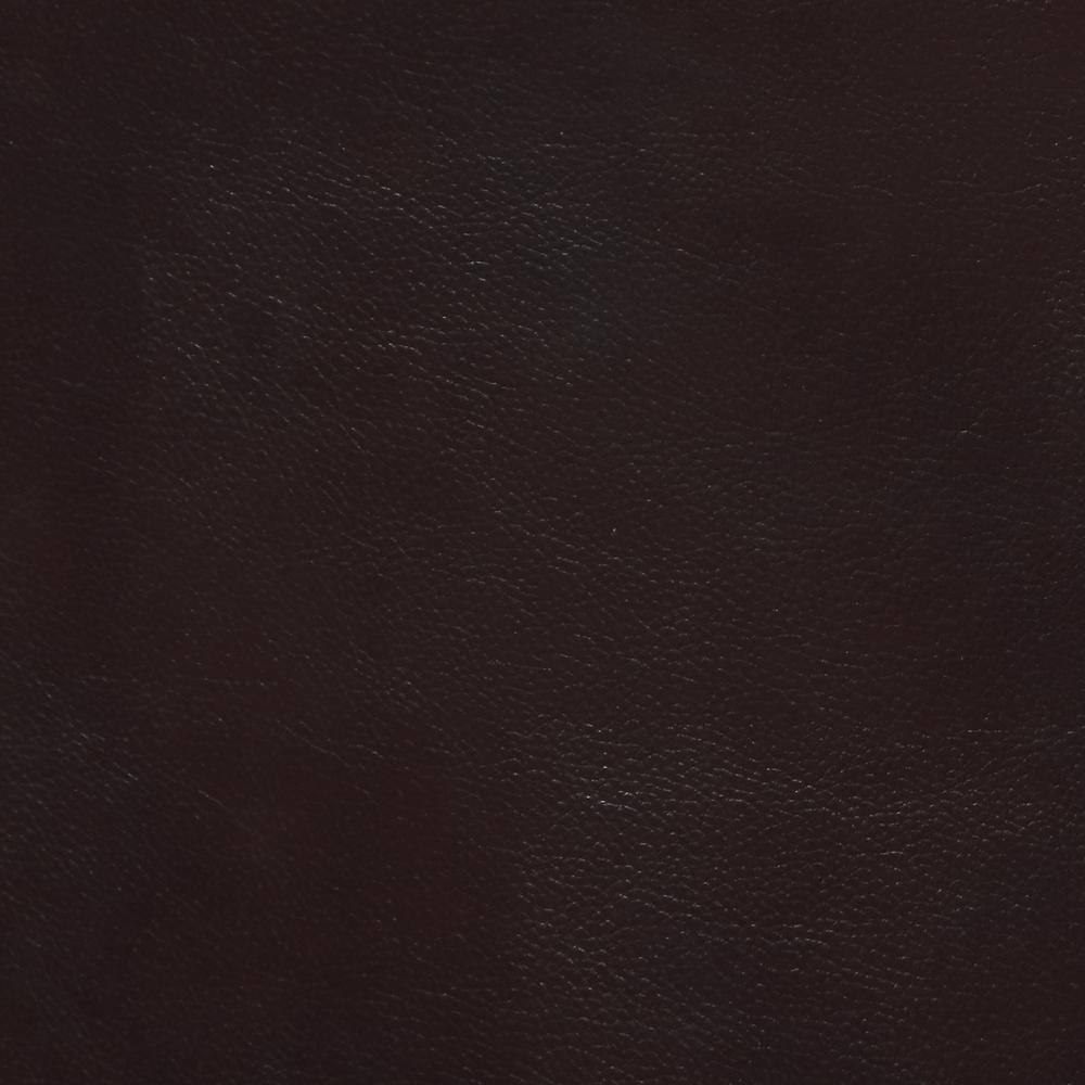 Sophia Brown Faux Leather Swivel Barrel Accent Chair