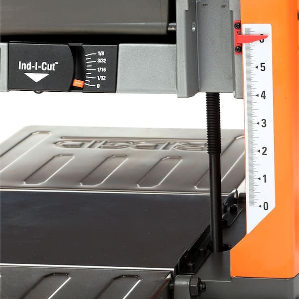 RIDGID 15 Amp Corded 13 in. Thickness Corded Planer with 13 in. Thickness Planer Replacement Blades (3-Pack)