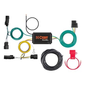 Custom Vehicle-Trailer Wiring Harness, 4-Way Flat Output, Select Ford Escape, Quick Electrical Wire T-Connector