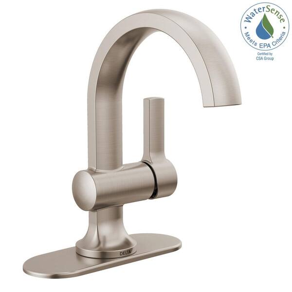 DHアルビオン Delta Albion Single Handle Single Hole Bathroom Faucet with