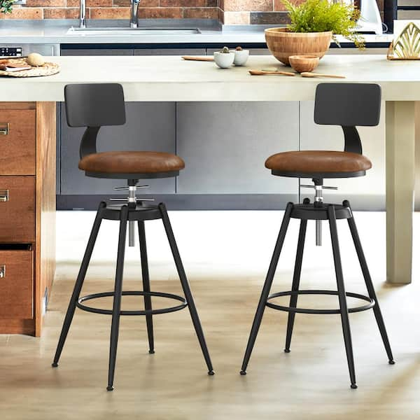 Adjustable discount height stool