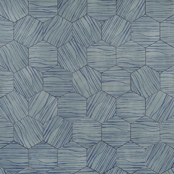 Ivy Hill Tile Eclipse Zen Ocean Turquoise 7.79 in. x 8.98 in. Matte Porcelain Floor and Wall Tile (6.03 sq. ft./Case)