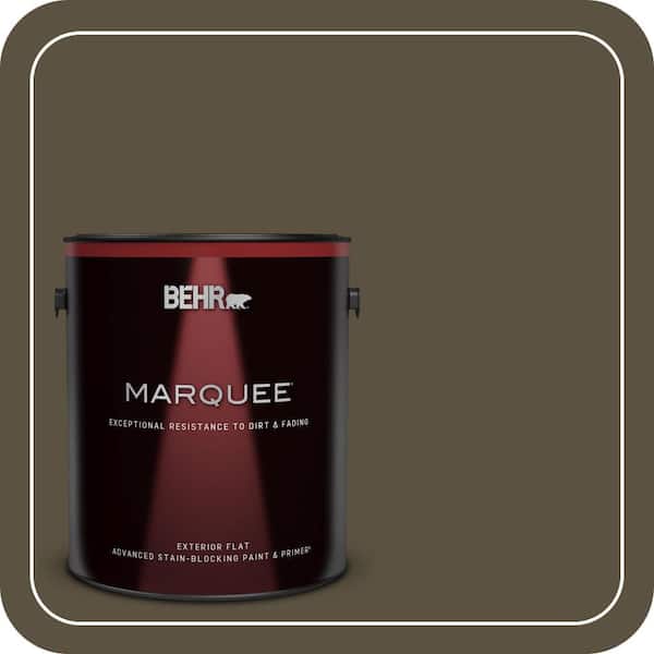 BEHR MARQUEE 1 gal. #S-H-730 Eagle Rock Flat Exterior Paint & Primer