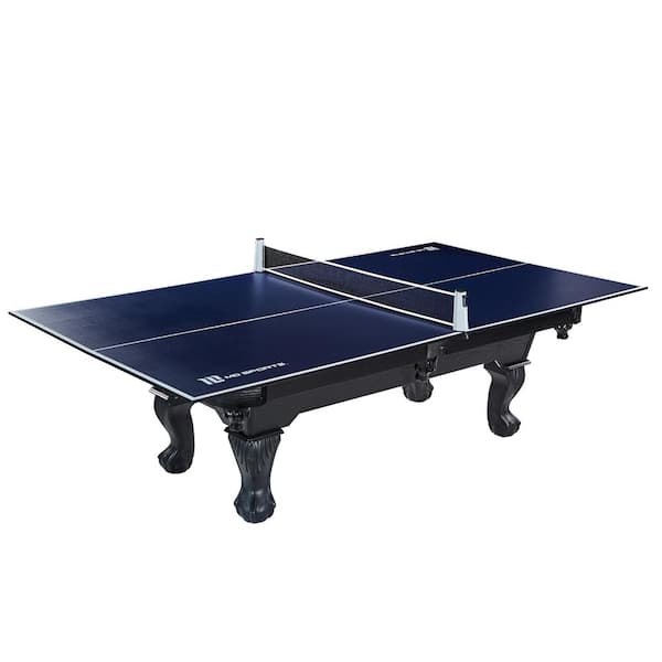 MD Sports Official Size 2-piece Table Tennis Table with Table Cover