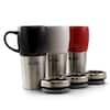 Mr. Coffee Traverse 16 fl.oz. Stainless Steel and Ceramic Travel Mug (Set  of 3) 985112241M - The Home Depot