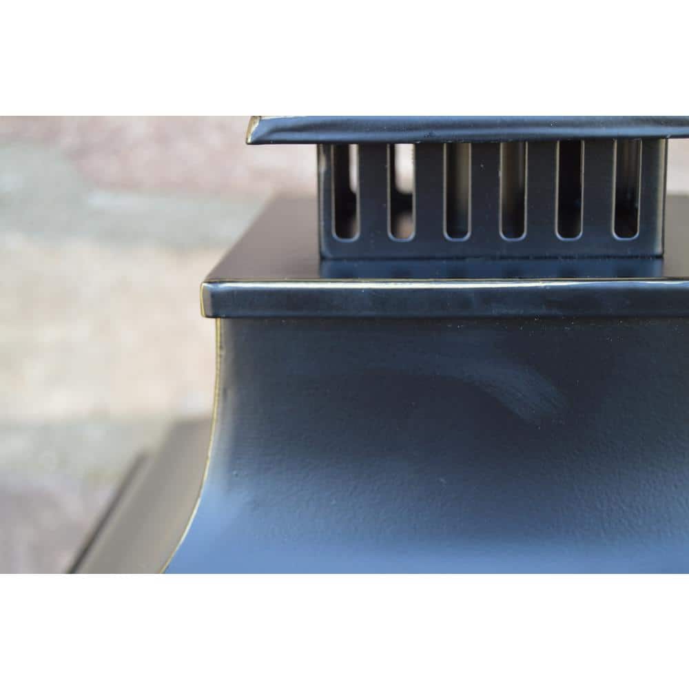 Imperial Black 2-Light Outdoor Wall Lantern with Clear Glass