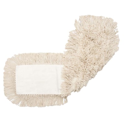 24 in. W x 5 in. D Disposable Dust Cotton Mop Refill