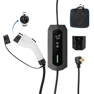 VEVOR's 32A Level 2 portable EV charger with NEMA 14-50 plug