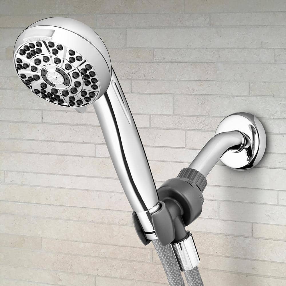 Waterpik Chrome Handheld Showerhead with Six Settings