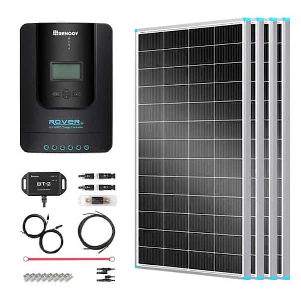 800-Watt 12V General Off-Grid Solar Panel Kit