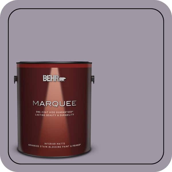 BEHR MARQUEE 1 gal. #N100-4 Fortune One-Coat Hide Matte Interior Paint & Primer