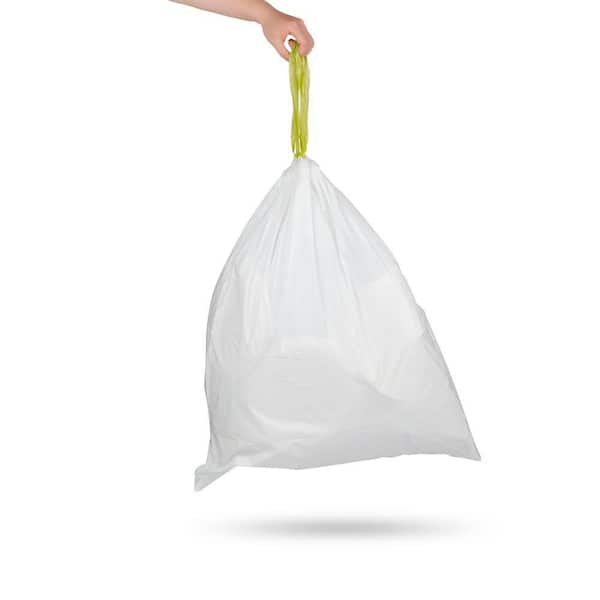  NINESTARS NSTB-6-30 Extra Strong White Trash Bag w