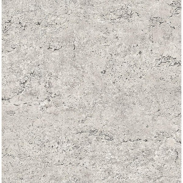 Brewster Concrete Rough Taupe Industrial Paper Strippable Roll Wallpaper (Covers 56.4 sq. ft.)