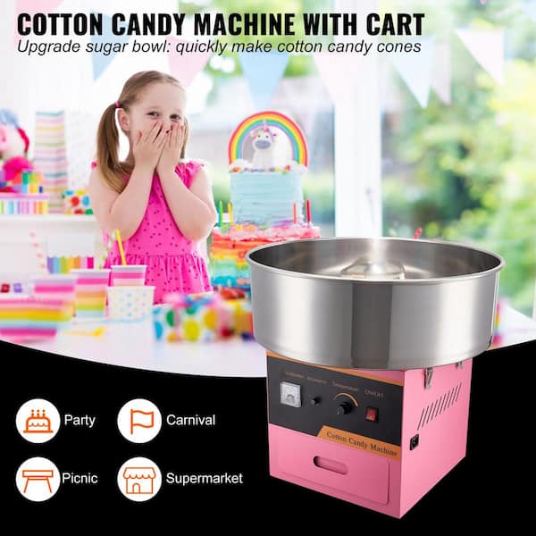 SVOPES Electric Cotton Candy Machine,1000 Watt Candy Floss Maker