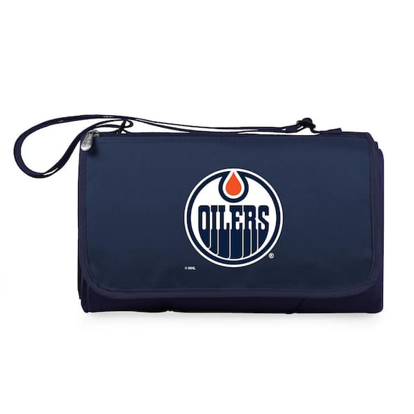 Picnic Time Edmonton Oilers Navy Outdoor Picnic Blanket