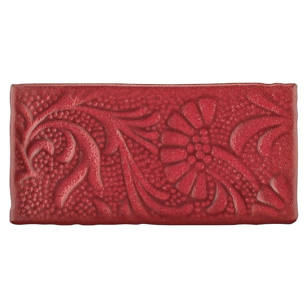 Antic Feelings Red Moon 3 in. x 6 in. Ceramic Wall Tile (4.16 sq. ft./Case)