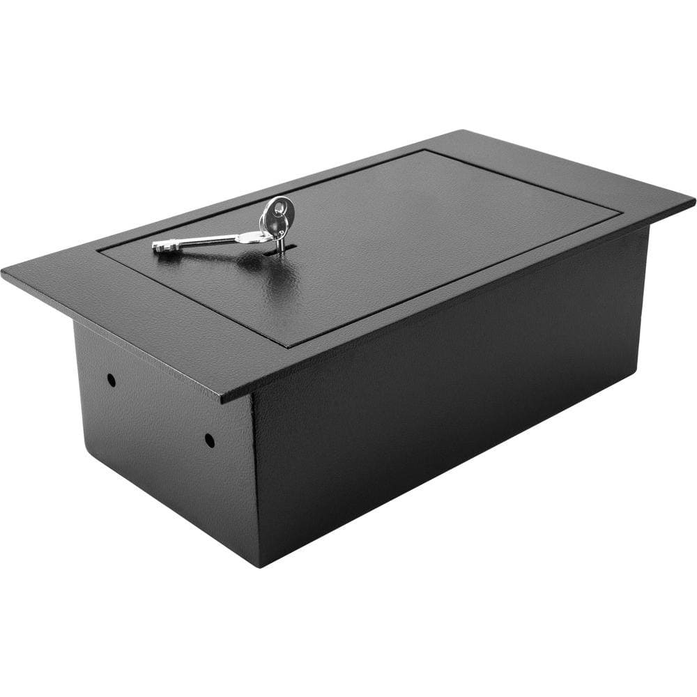 0.22 cu. ft. Steel Floor Safe With Key Lock, Black price history on PriceWatchPro