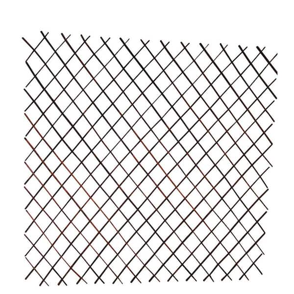 MGP 72 in. W x 60 in. H Willow Expandable Trellis Fence Set