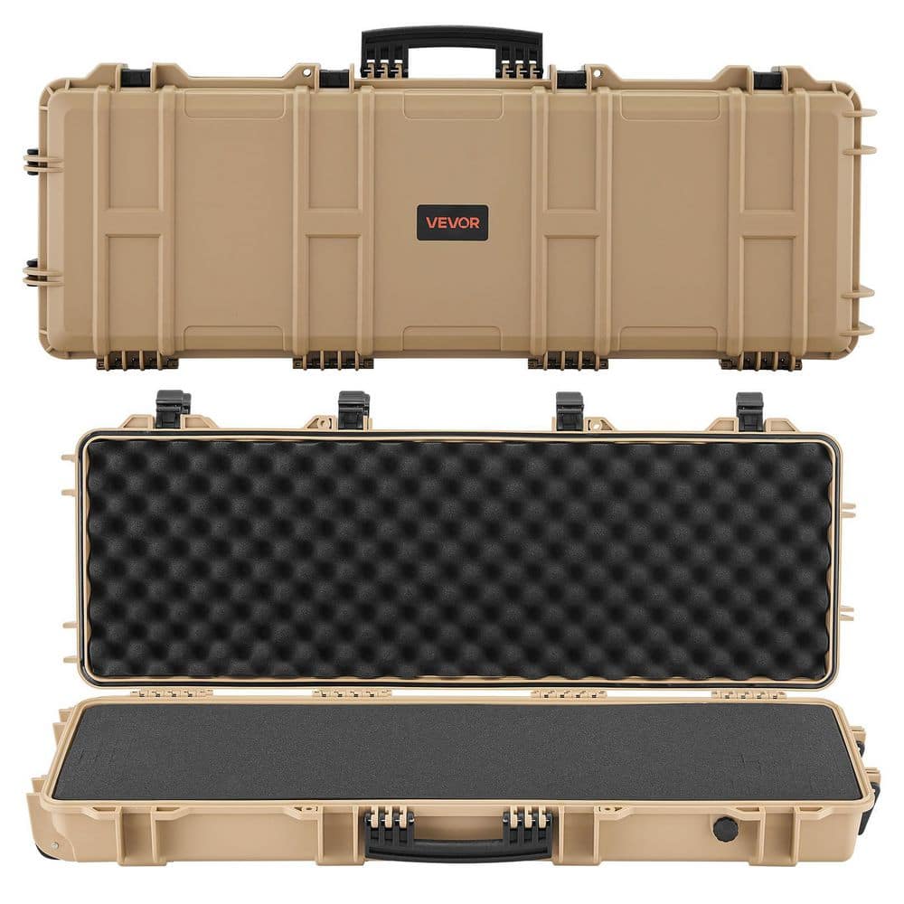 Hard Rifle Case, Lockable Rifle Case with Pre-Cut Foams, 40 in. Gun Storage with Wheels, IP67 Waterproof, Khaki price history on PriceWatchPro