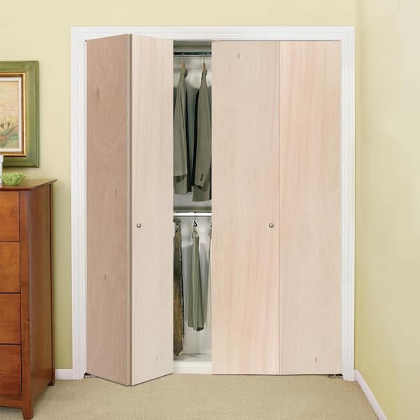 Steves & Sons 36 in. x 80 in. Flush Hollow Core Unfinished