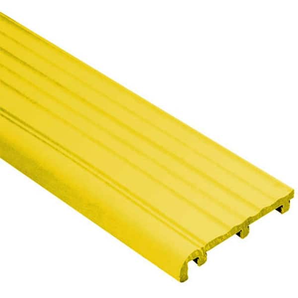 Schluter Trep-B Yellow 2-1/16 in. x 8 ft. 2-1/2 in. Thermoplastic Rubber Replacement Insert