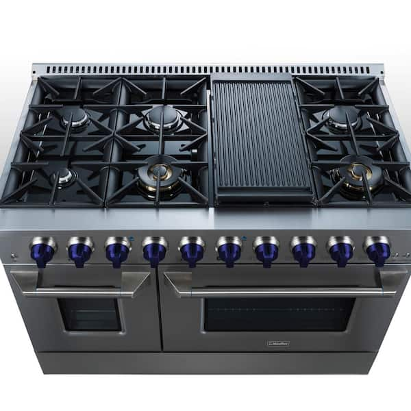 8 burner viking stove