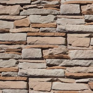 P-Series 5 in. x 20 in. Cortland Ledge Stone Concrete Stone Veneer (4.9 sq. ft./bx)