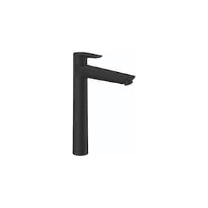 Talis E Single Hole Single-Handle Bathroom Faucet in Matte Black