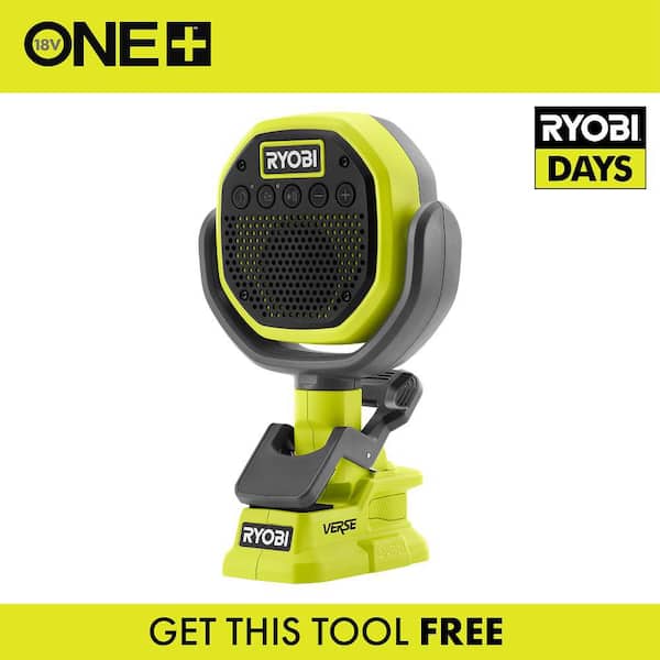ONE+ 18V Cordless VERSE Clamp Speaker (Tool Only)