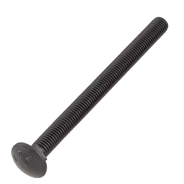 1/2 in. -13 x 6-1/2 in. Black Deck ExteriorCarriage Bolt