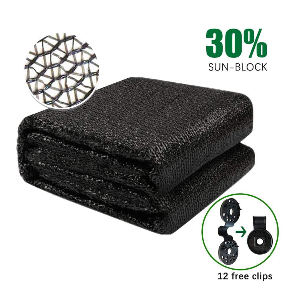 DeWitt Clip-Its Shade Cloth Fabric Clips 300 ct. (black color)